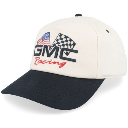 American Needle - Vit adjustable Keps - Gmc Roscoe Ivory/Black A-Frame Adjustable @ Hatstore