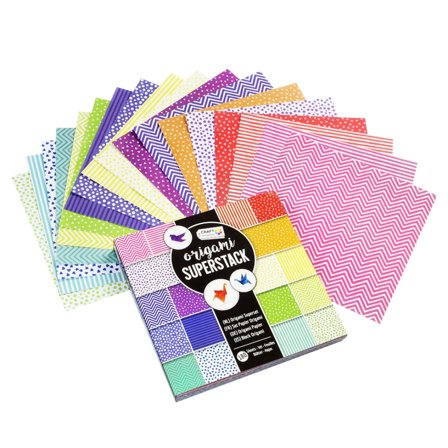 Craft Sensations Origami Superpack 15x15 cm 180 kpl