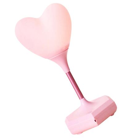 Nattljus Usb Heart Shape Bordsljus Justerbar Dekoration