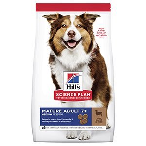 Hills SP Dog Mature Medium, Lamb & Rice