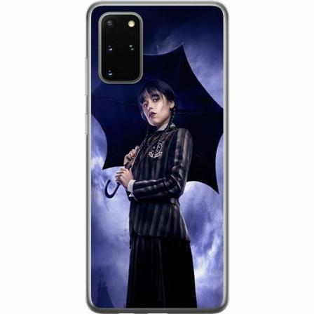 Samsung Galaxy S20+ Genomskinligt Skal Wednesday Addams