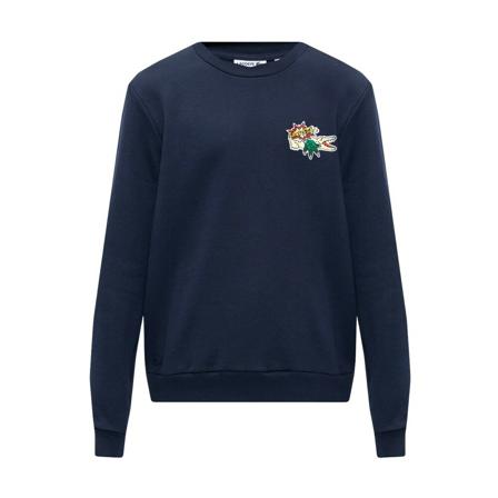 Lacoste, Sweatshirts & Hoodies Blauw, Heren, Maat:S