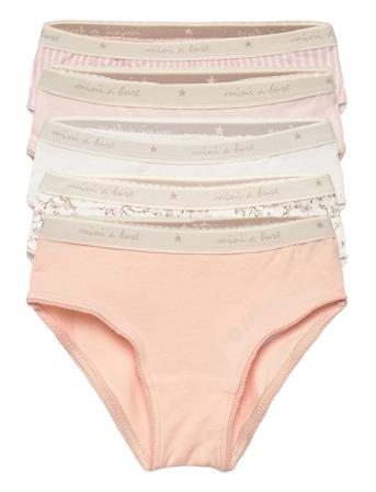 Ejda Panties Gots 5 Pack, K Night & Underwear Underwear Panties Monivärinen/Kuvioitu Mini A Ture