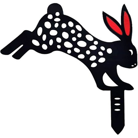 Jänis Pihakoriste Puutarha Veistos Deko, Akryyli Eläin Siluetti Puutarha Panos Ontto Eläin Muoto Deko