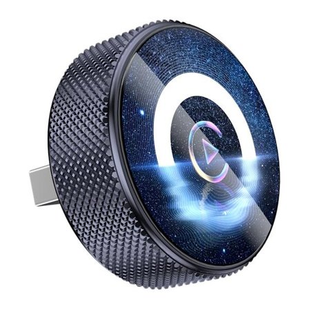 Trådløs CarPlay Android Auto 2-i-1 Adapter - Gun Gray Starry Blue Smart Bilforbindelsesboks