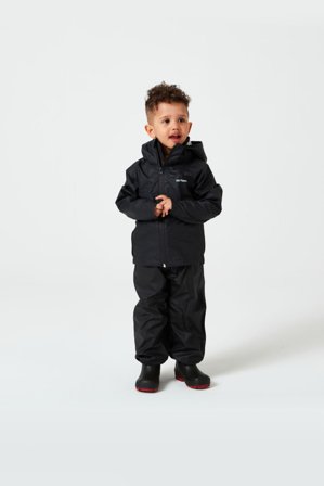 Tretorn Kids Packable Rainset — Regnställ Barn — Svart | Ytterkläder, Gummistövlar, Jackor & Regnkläder för Dam, Herr & Barn