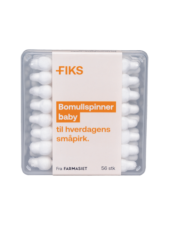FIKS Bomullspinner Baby, 56 stk