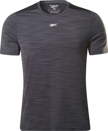 Reebok Men's Tech Style ACTIVCHILL Move T-Shirt Men Short sleeved fitness sweater Black XL