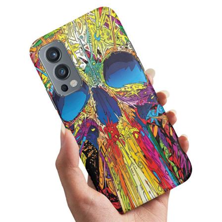 Oneplus Nord 2 5g - Skal / Mobilskal Döskallemönster