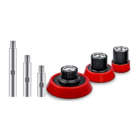 6 st M14 gängvinkel slipmaskin förlängning, legering anslutningsstång, förlängningsaxel set, roterande polermaskin tillbehör