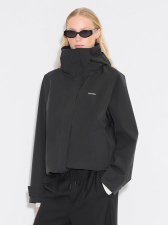 Holzweiler Flow Rain Jacket - Black - Women's - L