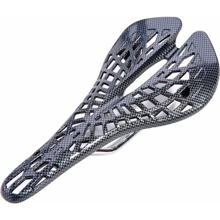 Cykelsadel Bekväm Ultralätt Mountainbike Racingcykel Urholkad Spindelsadel Kudde Cykeltillbehör