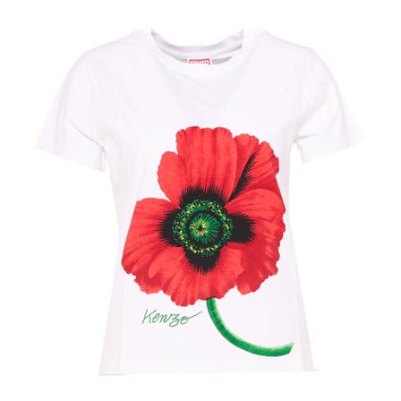 Kenzo, T-Shirts Wit, Dames, Maat:M