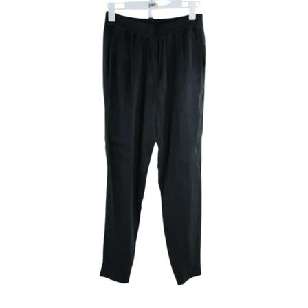 American Vintage Pre-owned Polyester bottoms Sort, Dame Vintage Bukser