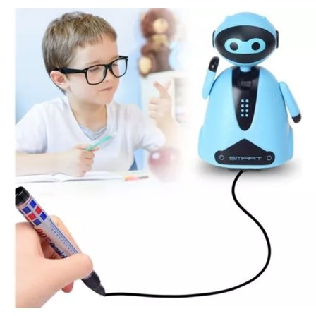 Lazhu Følg Enhver Tegnet Linje Robot Magic Pen