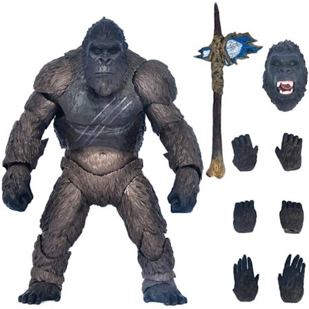 King Kong Action Figure - Dragon VS. Kong Leikkielu, 7.08 tuumaa