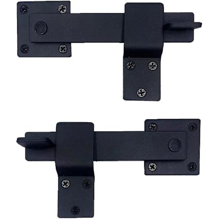 1 kpl Raskaan Käyttöön 5.5" Taottu Rauta Ovi Salpa, Massiivinen Metalli Kääntö Salpa Lukko Puiselle Navetta Ovelle/Aidoille Lisää Turvallisuutta Ja 