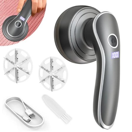 Elektrisk lo-fjerner USB Oppladbar lo-fjerner LCD-skjerm for klær Hårtrimmer Maskin Husholdningsartikler