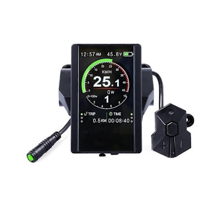 Ny farverig skærm P850C speedometer med 9-niveau assist til elektrisk cykel BBS01B BBS02-WELLNGS