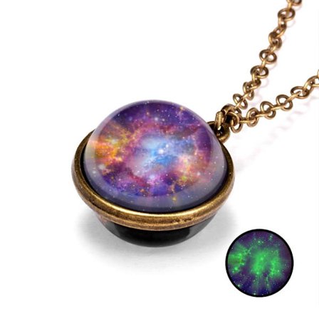 3ST Glow Planet Halsband Galaxy Chain H H