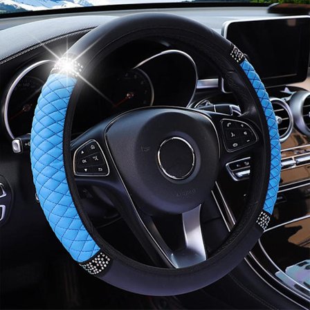 Mikrofiberläder bilrattskydd, universell 15 tum