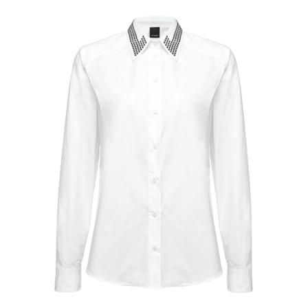 Pinko - Skjortor - Vit - Dam - Storlek: Xs, Dam, Storlek: XS