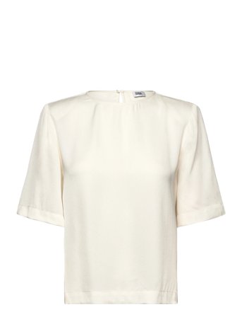 Twist & Tango Leonie Satin Tee - Cream - 34
