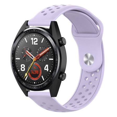 Samsung Galaxy Watch (42mm) klockarmband i silikon - Lila