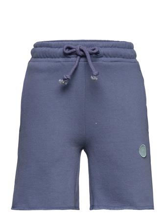 Sweat Shorts - Gots/Vegan Bottoms Shorts Blue Knowledge Cotton Apparel