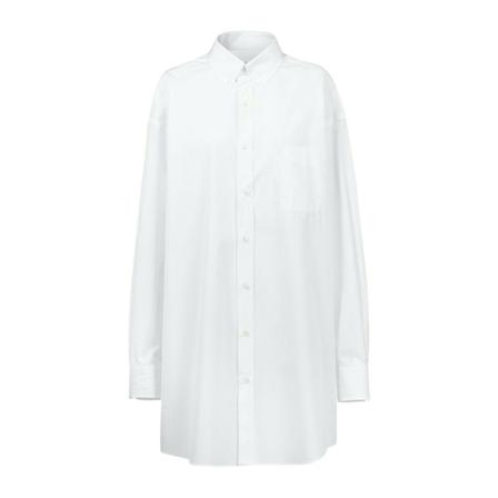Maison Margiela, Blouse Biały, Kobieta, Rozmiar: 4XS