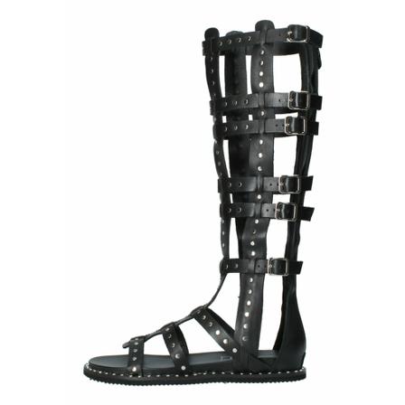 Cult, Flat Sandals Zwart, Dames, Maat:38 EU