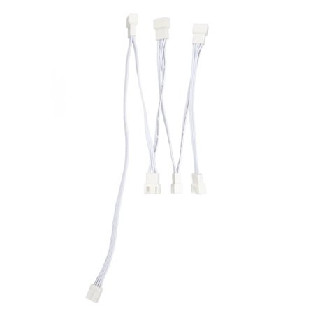 PWM Fan Splitter Kabel 1 til 6 Konverter Adapter 4 Pin Stik Forlænger