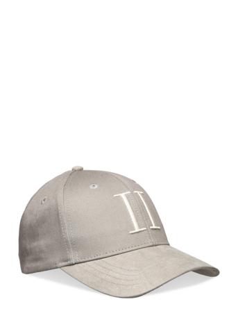 Baseball Cap Suede Ii Accessories Headwear Caps Grå Les Deux*Betinget Tilbud
