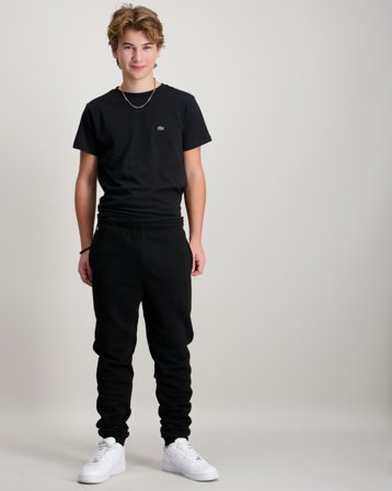 Lacoste LCB CORE FLEECE PANT Svart Bukser Gutt - Kids Brand Store