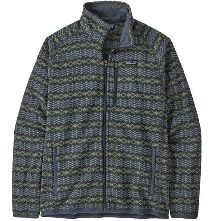 Patagonia M's Better Sweater Jacket Woven Together: Smolder Blue