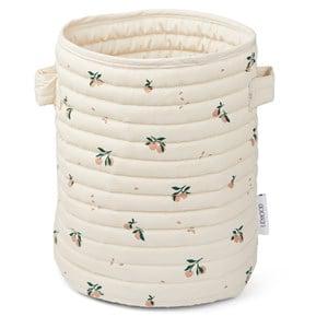 Liewood Peach/Sea Shell Ally Quilted Basket One Size - Storage - One size - Beige - Junge