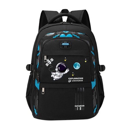 Barn Astronaut Ryggsekk Barn Ryggsekk BLACK LARGE