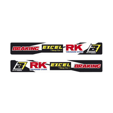 Autocolant Pentru Basculă Blackbird Sponsor Universal