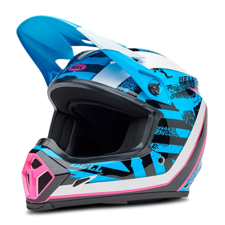 Kask Cross Bell MX-9 Mips Niebieski XL