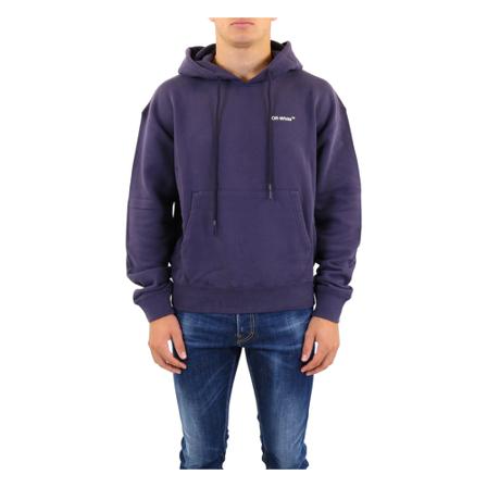 Off White Caravaggio Crowning Over Hoodie Blå, Herre
