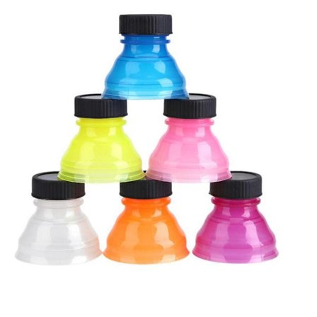 6-pakning gjenbrukbare lokk for brusbokser