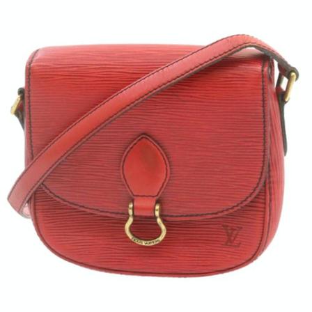 Louis Vuitton Vintage, Pre-owned Leather Shoulder Bag Rood, Dames, Maat:ONE Size