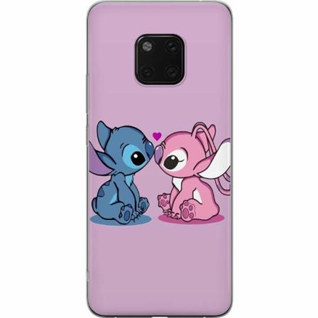 Huawei Mate 20 Pro Genomskinligt Skal Lilo And Stitch