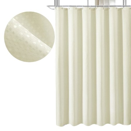 Vedenpitävä Suihkuverho Kylpyhuoneeseen Beige