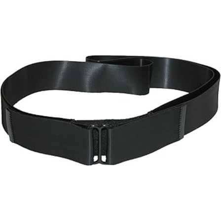 Skjorte Lås Undertøy Belte Skjorte Holder 1,5 ", Svart