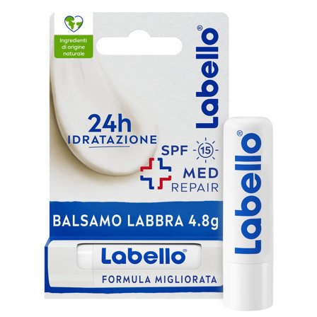 Labello Med Repair Burrocacao Labbra Idratante E Riparatore Con