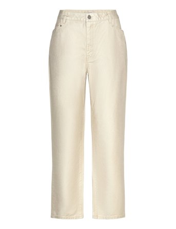 Dante6-Axelle Metallic Straight Cropped Jeans Gold Dante6