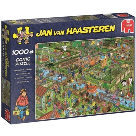 Jan Van Haasteren Vegetable garden 1000 bitar