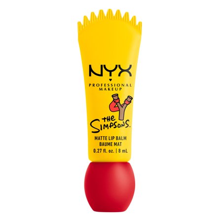 Nyx Professional MakeUp The Simpsons Smushy Matte Lip Balm Rebel Red - Rossetto mat