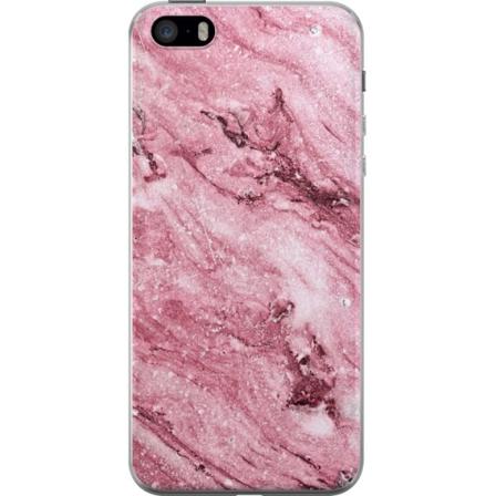 Apple iPhone 5s Läpinäkyvä kuori Glitteri Marmori